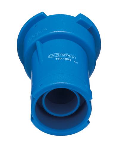 KS Tools 150.1933 Deckel-Prüfadapter, blau, R123/R125