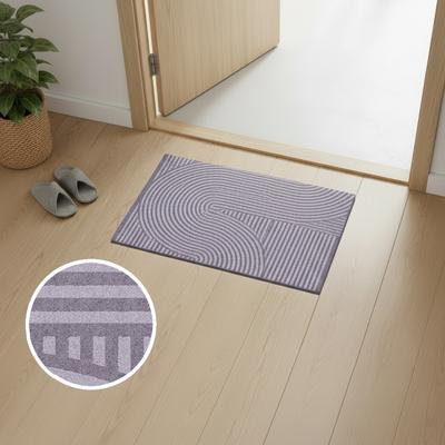Fußmatte OTTO HOME "Sammo, Schmutzfangmatte, Teppich, für Hausflur und Wohnbereiche", grau, B:40cm H:5mm L:60cm, Kunstfaser, Teppiche, Fußmatte, Indoor, Eingangsmatte, Design, Scandi, Zen, rutschfeste Unterseite