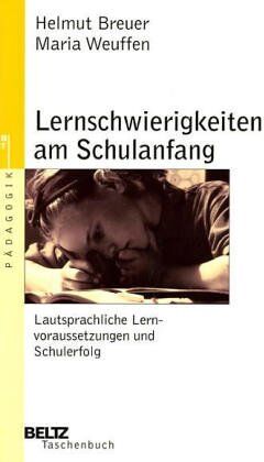 Helmut Breuer - Lernschwierigkeiten am Schulanfang - Preis vom 09.10.2026 07:28:09 h