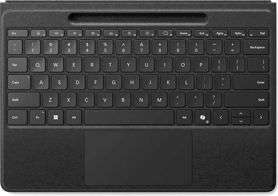 Microsoft Surface Pro Flex, Deutsch, Touchpad, Mechanischer Switch, Microsoft, Surface Pro 11th Edition, Surface Pro 10 for Business, Surface Pro 9, Surface Pro 8, Schwarz