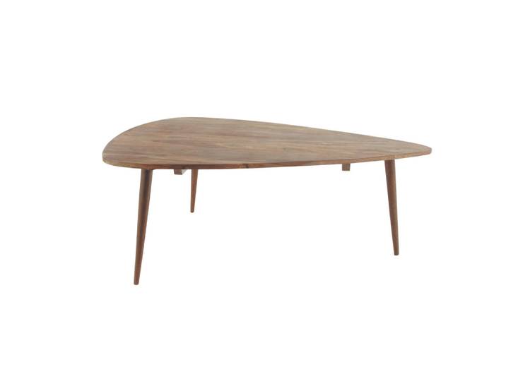 Table basse vintage en sheesham massif L105