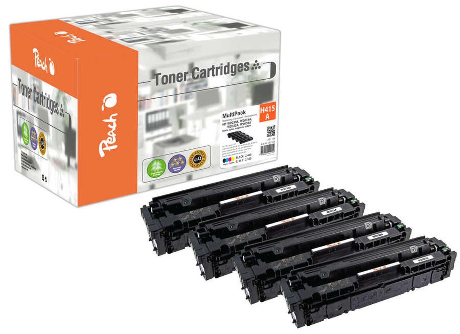 Peach PT1139 Toner Multi-pack compatibel met HP 415A REM KOM