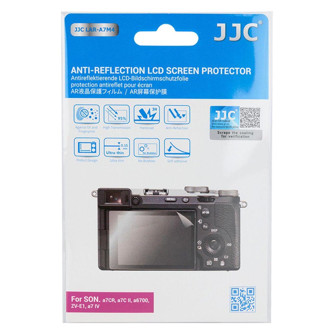 JJC LAR A7M4 Anti Reflection LCD Screen Protector (Sony A7CR, Sony A7C II, Sony A6700, Sony ZV E1, Son (LAR-A7M4)