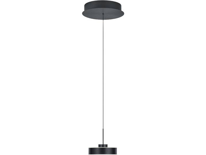 Pendellampe Spencer anthrazit matt Aluminium/Eisen 2700 lm Dimmbar B 18 cm - LED - Lichtfarbe: Warmweiss - LED Energiesparlampen