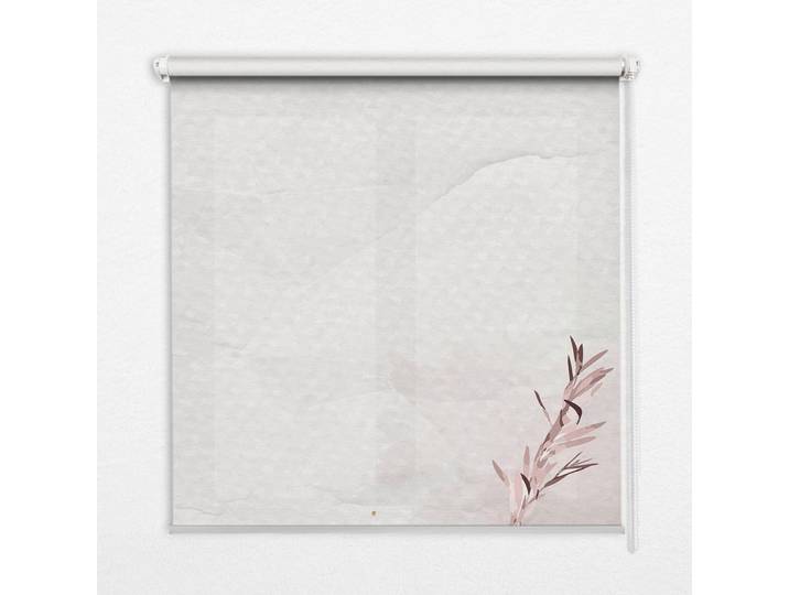 Tulup Innenrollo - Fensterrollo - Rollo - 150x180 cm - Zerknitterte Karte, Weiß, Kunststoff, Rechteckig, 150x180x0.5 cm, Heimtextilien, Vorhänge, Rollos