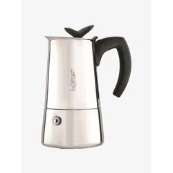 Bialetti Musa, Espressokocher, Silber