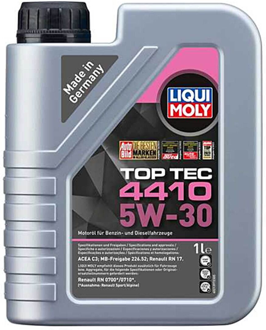 Óleo de motor Liqui Moly top tec 4410 5W30 5L