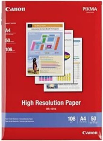 Canon HR-101N Papel de alta resolução   A4 106 g 200 folhas