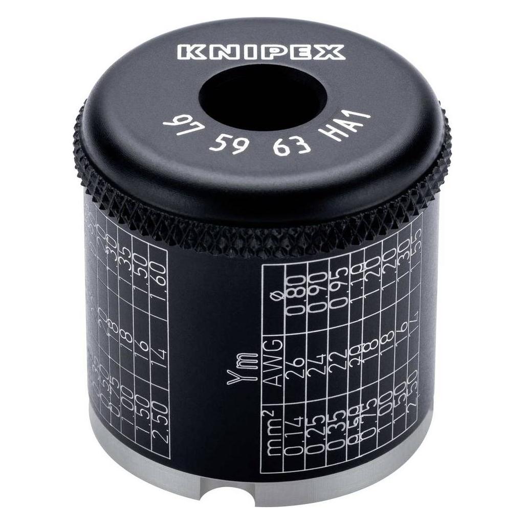 Knipex 97 59 63 HA1 Kontaktaufnahme Gedrehte Kontakte 0.08 bis 2.5 mm² (55 mm) (97 59 63 HA1)