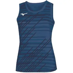 Mizuno, Damen, Sportshirt, Chiba NS Shirt Damen (XS), Blau