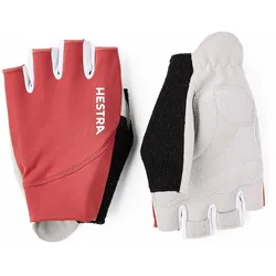 Hestra Spiro Short Fahrradhandschuhe 5-finger rust/light grey- Gr. 9