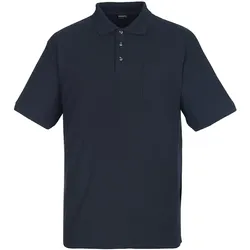 Polo-Shirt "BORNEO" Crossover - L - schwarzblau