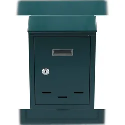 TRIZERATOP Boîte aux lettres 285x200x60mm verte