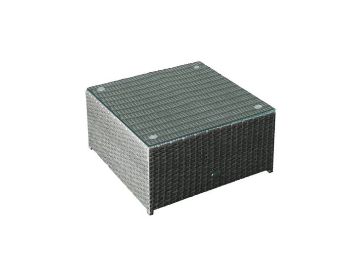 Table basse de jardin Napoli Gris