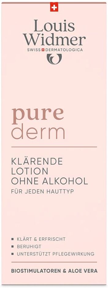 Louis Widmer purederm klärende Lotion ohne Alkohol 200ml