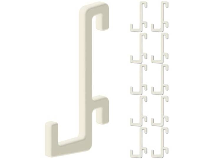 10 crochets pour panneau perforé Ikea Skadis\, en L droit 15mm Support mural\, plaque pour outils et accessoires