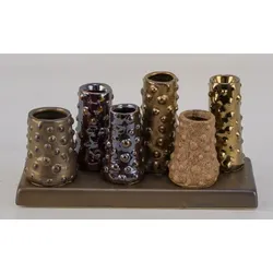 Objekt VASENVIELFALT (LBH 18,50x7x9 cm) - braun - LBH 18,50x7x9 cm
