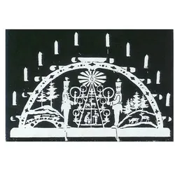 Vorlage 100 Weihnachtsbogen, ca. 55 cm