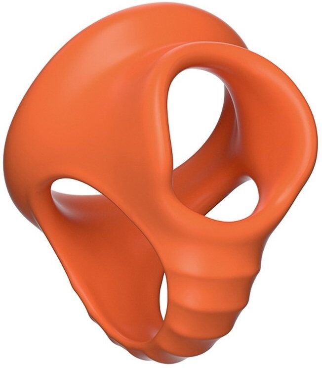 FUKR Ballstretcher en silicone Splity Orange