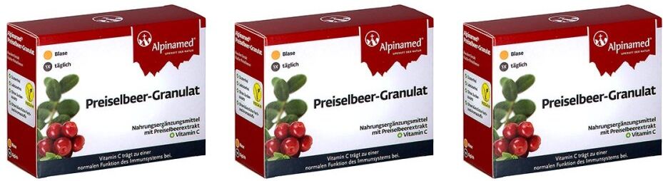 Alpinamed Preiselbeer Granulat 3x20stk
