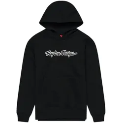 Troy Lee Designs Signature Damen-Kapuzenpullover Black Gr. S