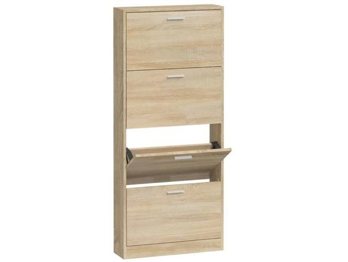 Armoire à chaussures - SALUTUYA - BD11182 - Chêne - Bois d'ingénierie - 4 tiroirs