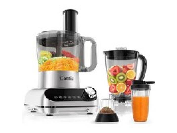 Robot multifonctions - GENERIQUE - 1500W - Bol 2 5 L - 6 programmes + Pulse - Accessoires inox inclus