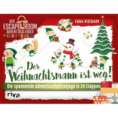 Der Weihnachtsmann ist weg!, Gebundene Ausgabe von Emma Hegemann, Riva, 978-3-7423-2222-7
