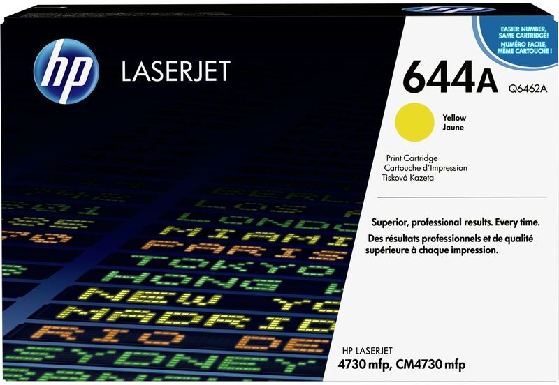 HP 644A (Q6462A) - Jaune - Toner Jaune