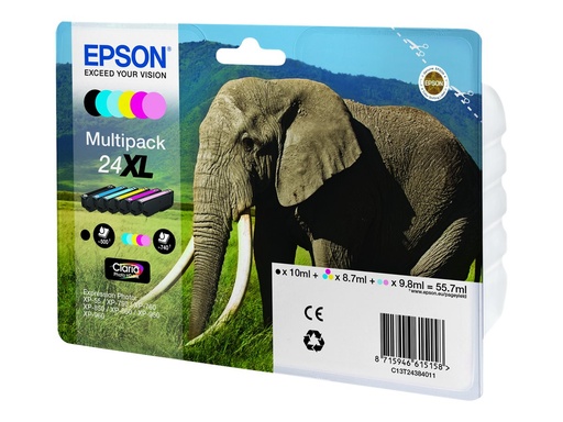 Epson 24XL Multipack - 6er-Pack - 55.7 ml - XL (C13T24384011)