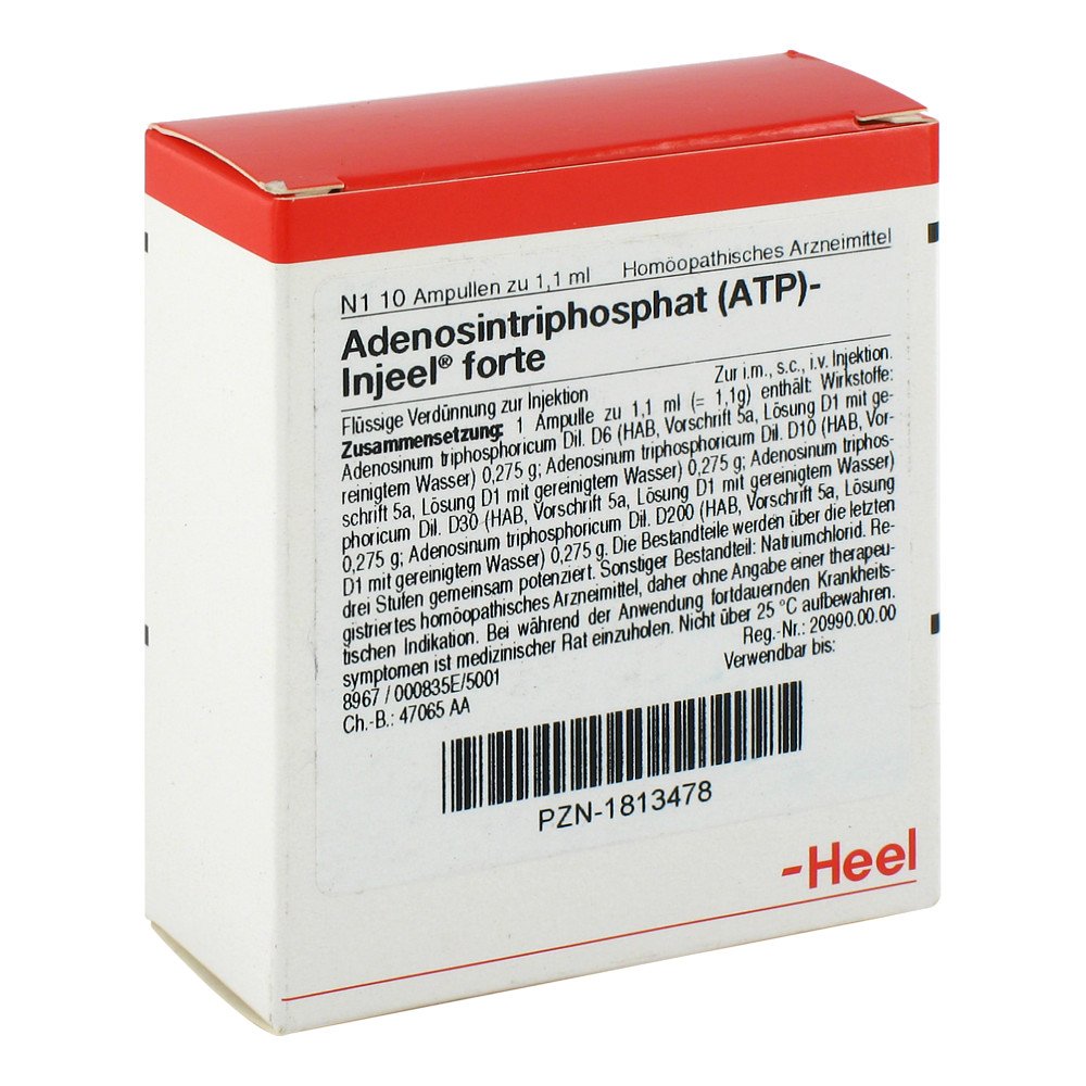 Biologische Heilmittel Heel GmbH Atp Injeel forte Ampullen 01813478