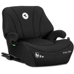 Lorelli, Kindersitzerhöhung Pyxis Isofix 125-150 cm Rückenlehne abnehmbar EPS schwarz