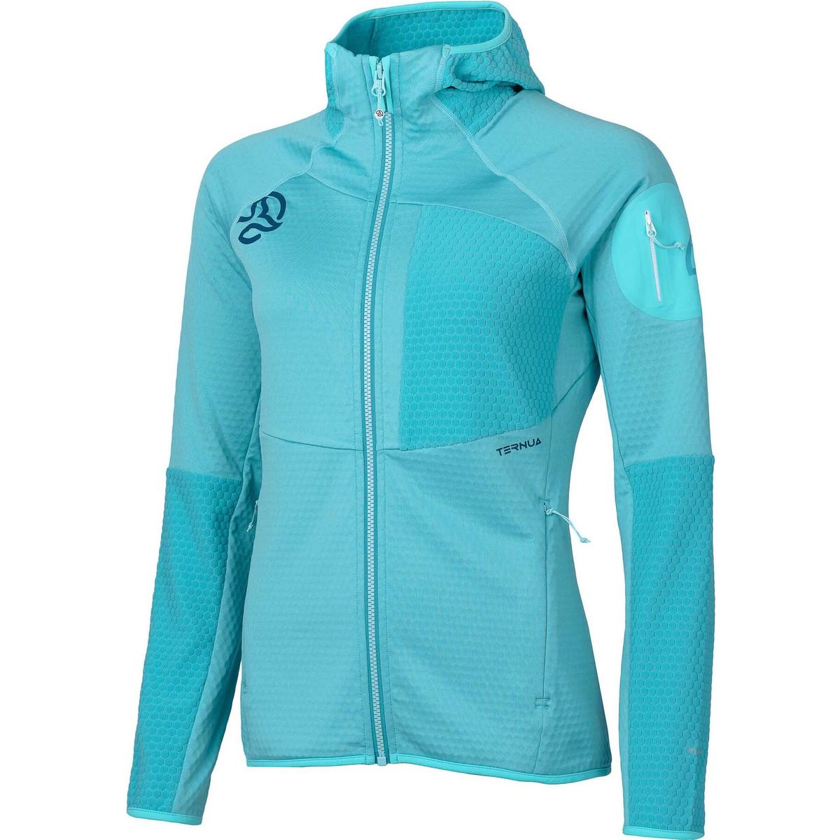 Ternua Ragger Hood Jacket W waterfall (1985) L 1644187-1985-L