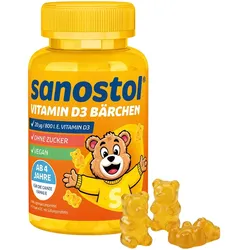 SANOSTOL Vitamin D3 Bärchen 150 g