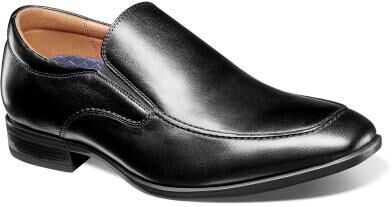 Florsheim Zaffiro Moc Toe Venetian Loafer - Mens 7.5 Black Slip On W