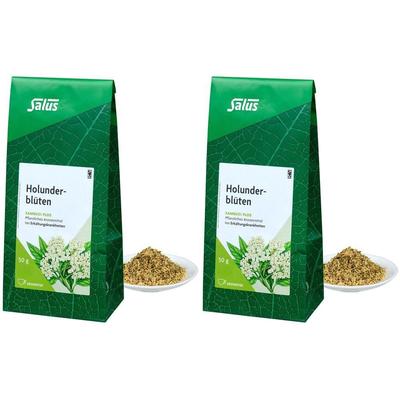 Holunderblüten Arzneitee Sambuci flos Salus 2x 2x50 g Tee