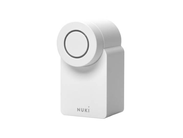 Nuki Smart Lock Go (2025) avec Bluetooth & Matter\, serrure connectée transformant votre smartphone en clé\, installation facile sans changer de cylindre – Smart Lock