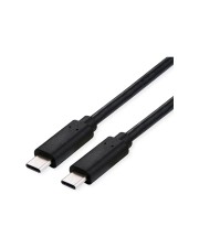 VALUE USB4 Gen3x2 40Gbit/s Kabel C-C ST/ST 100W 1m Digital/Daten 1 m (11.99.9082)