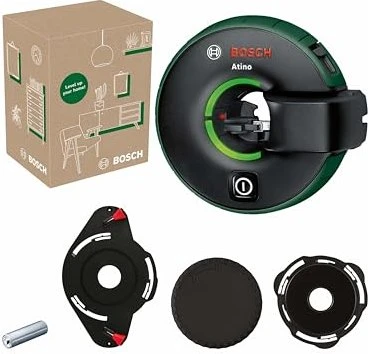 BOSCH Akku-Linienlaser Atino, Gel-Unterlage, Stifteunterlage 0.603.663.AZ0 (1× AA)