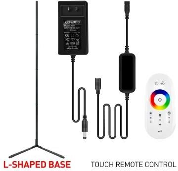 Uplift Picks 180CM Smart RGBIC Corner Floor Lamp With Tuya Control black (remote Control) uk Plug 160cm 63 Inch