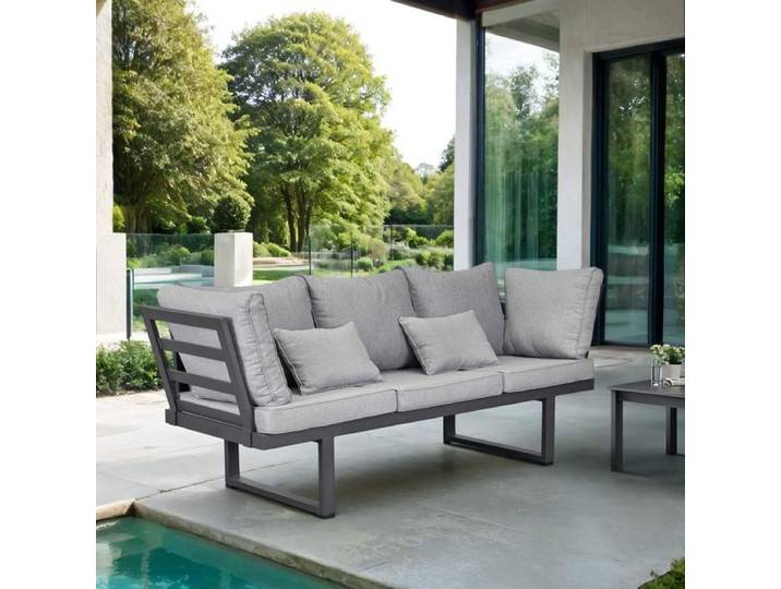 OUTLIV. Broome Diningsofa Aluminium/Polyester