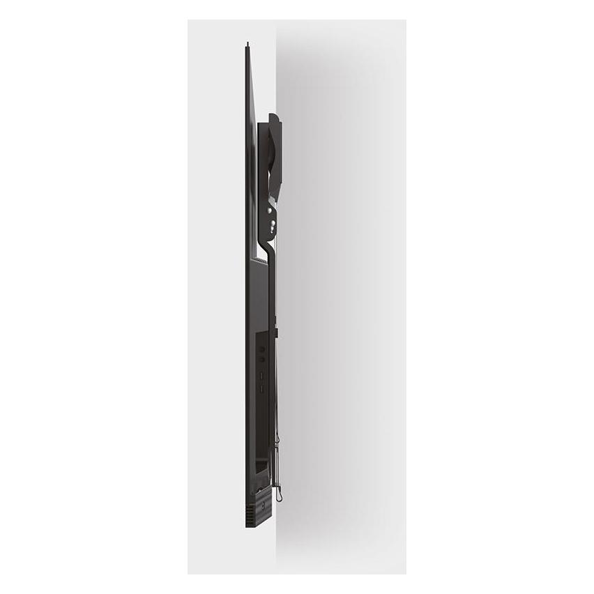 LogiLink Befestigungskit (Wandplatte, 2 Montagehalterungen) für LCD-TV / gekrümmter LCD-TV (schmal) (Wand, 40 kg, 32" - 65") (BP0116)