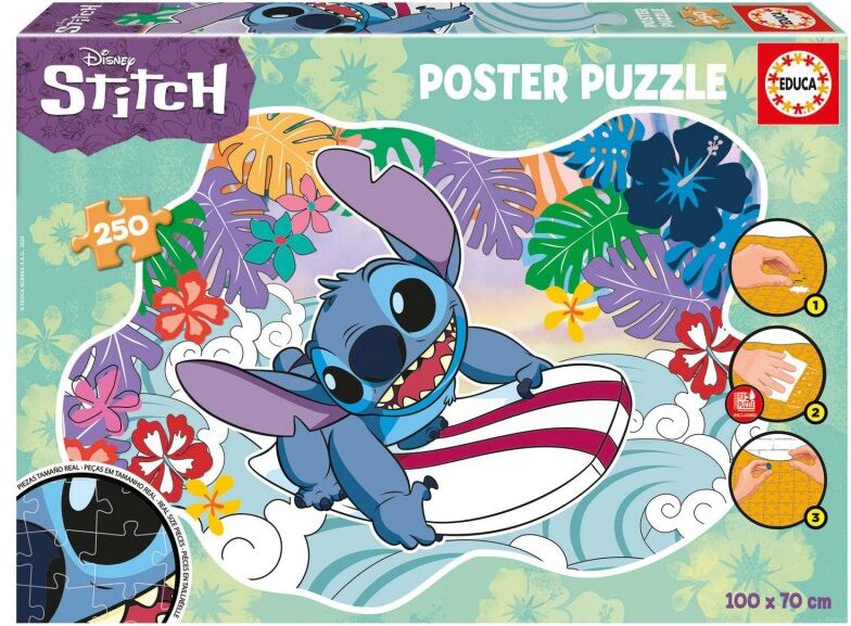 Educa Poster Puzzle 250 pcs Stitch
