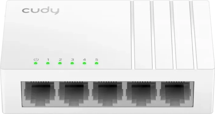 CUDY 5-Port Gigabit Splitter with USB C
