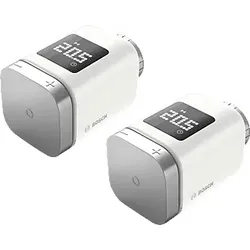 BOSCH Smart Home 2er Set Heizkörper-Thermostat II [+M] Set, Weiß