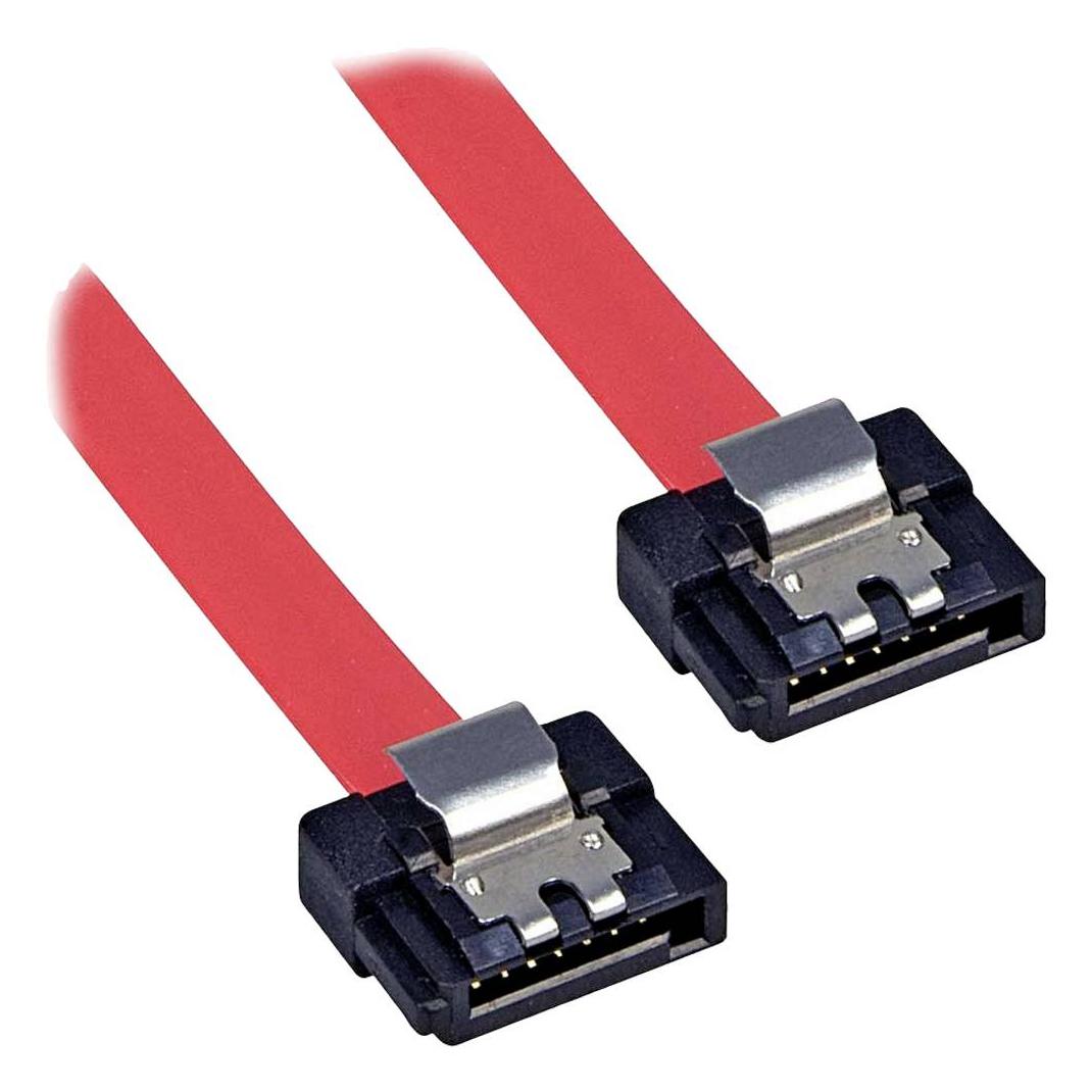 Lindy Internes SATA - Kabel mit extrem kurzen Latch-Steckern (20 cm, SATA) (33559)
