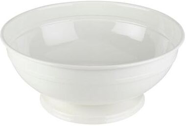 Towle Living White Iron Bowl, 12 Inch