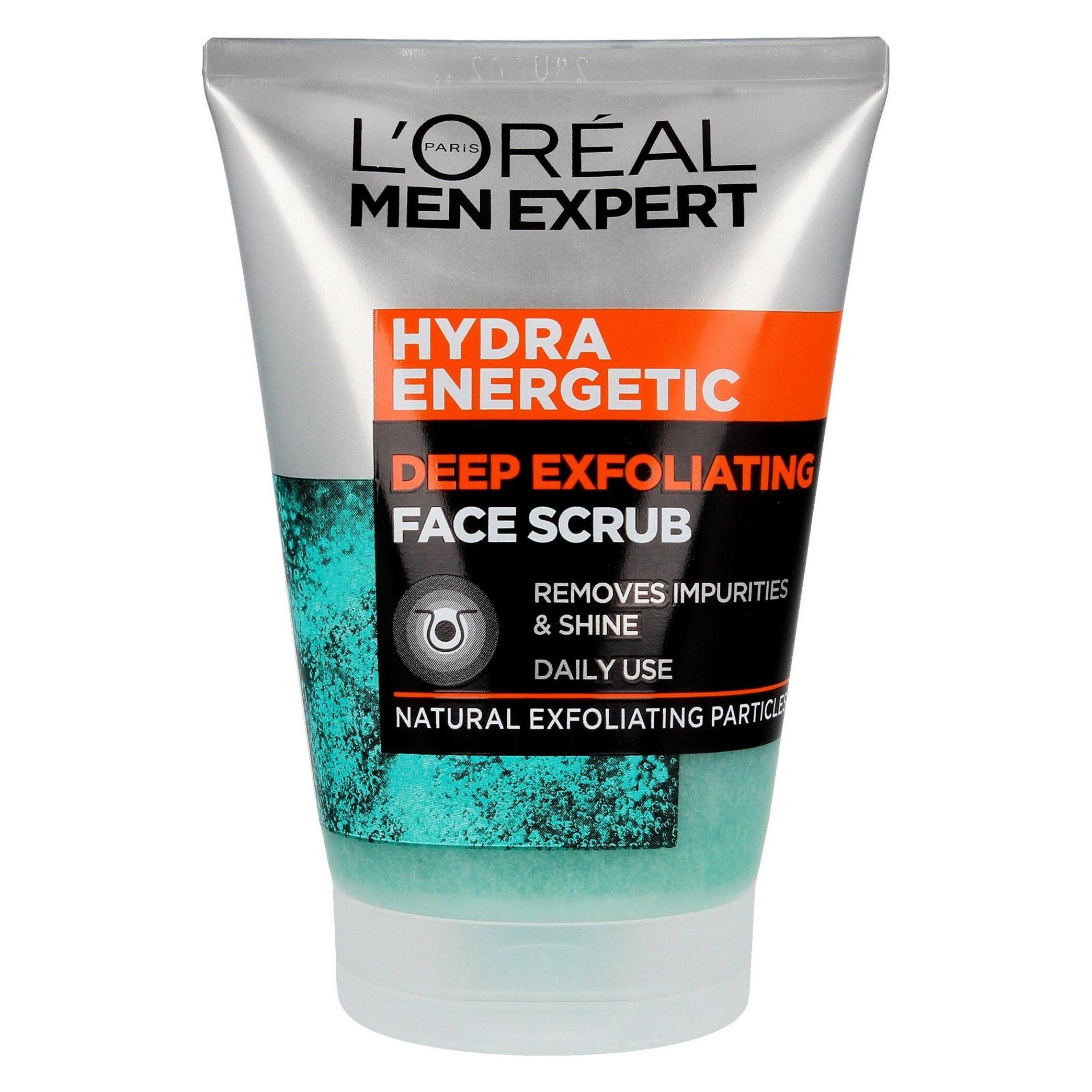 L'Oréal Paris L'Oreal - Men Expert Hydra Energetic Peeling Unblocking Pores 100Ml (Reinigungspeeling, 100 ml) (3600523717507)