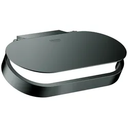 GROHE WC-Papierhalter Selection 41069 mit Deckel hard graphite, 41069A00 41069A00