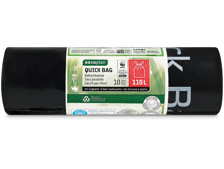 Oecoplan Quick Bag Abfallsack 110L 10 Stück